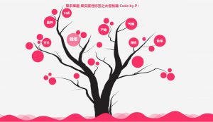 jquery漫画果树动态导航标签文字展示效果-大雄搜集站