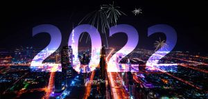 看烟花秀2022新年快乐炫酷html网页特效-大雄搜集站