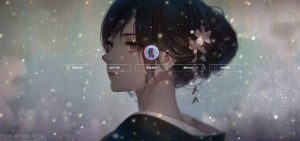 繁星唯美卡通背景音乐引导页源码-大雄搜集站