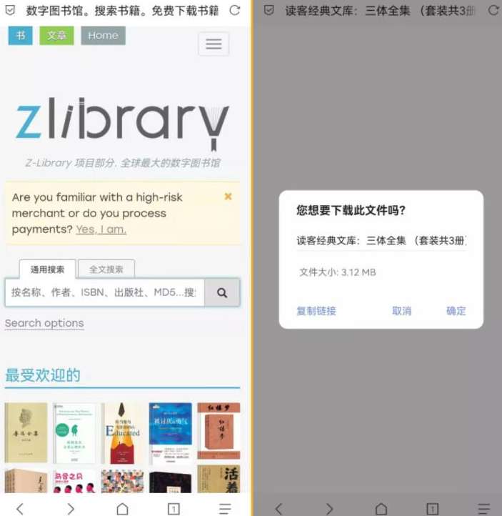 Z-Library全球最大的数字图书馆可搜各种书籍插图2