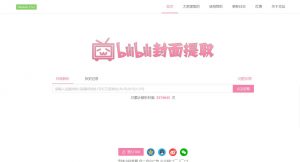两款免费的bilibili封面在线提取工具分享-大雄搜集站