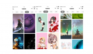 uni-app壁纸小程序源码无需域名服务器-大雄搜集站