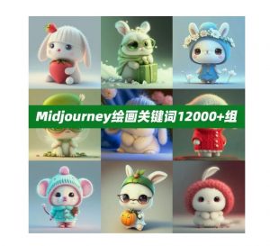 12000+AI绘画关键词分享-大雄搜集站
