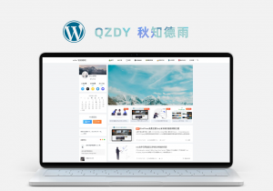 WordPress免费简约极致博客主题Qzdy最新版V5.2-大雄搜集站
