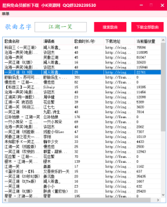 全网首发酷狗批量解析下载工具-大雄搜集站