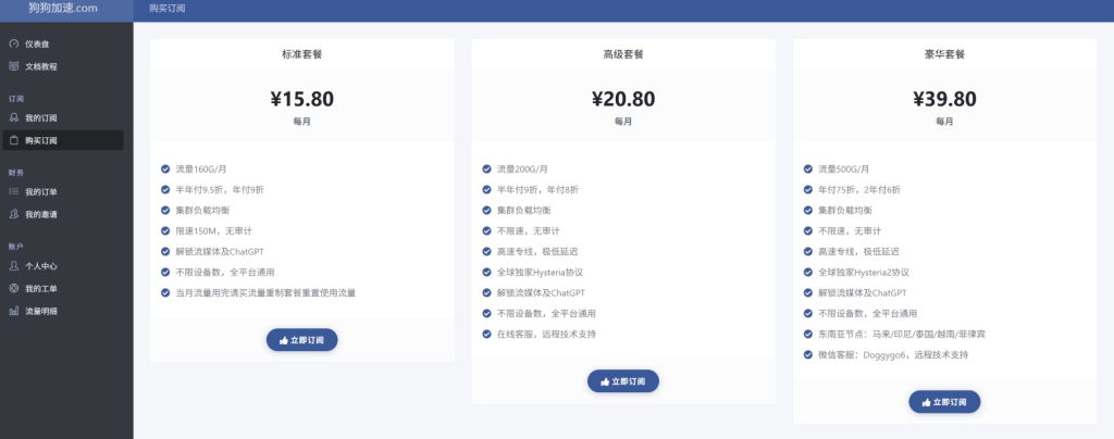 狗狗加速-免费试用高性能海外机场插图 狗狗加速-免费试用高性能海外机场插图